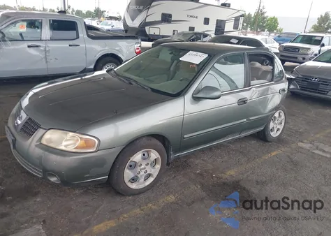 2005 Nissan Sentra 1.8S z USA, uszkodzony, nr VIN 3N1CB51D65L500103